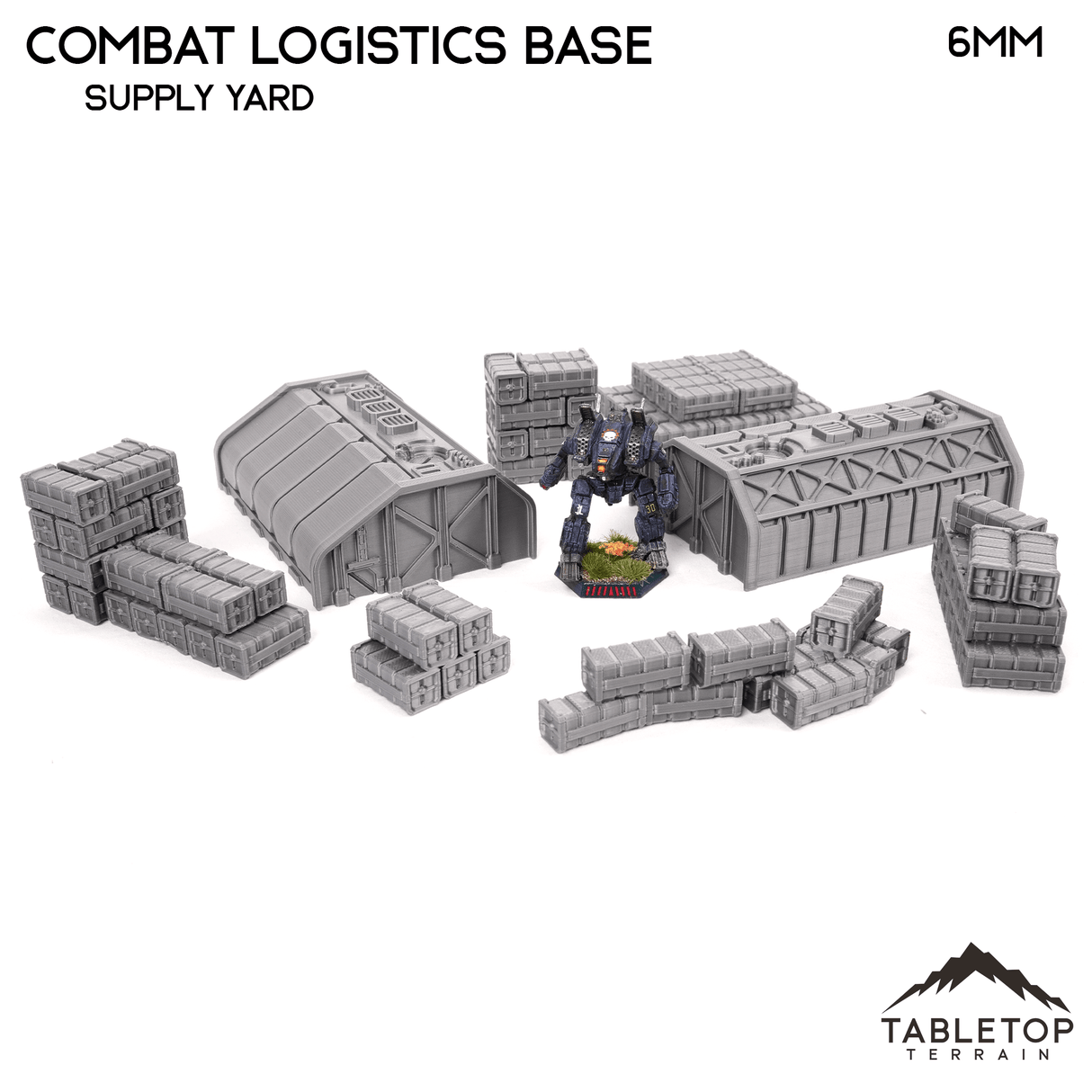 Combat Logistics Base TechScape - 6-12mm