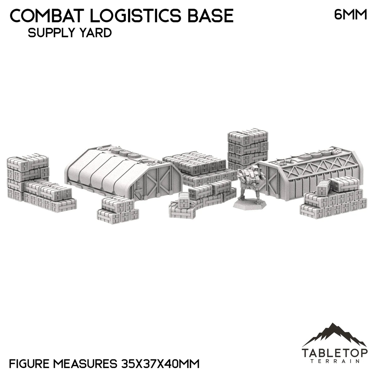 Combat Logistics Base TechScape - 6-12mm