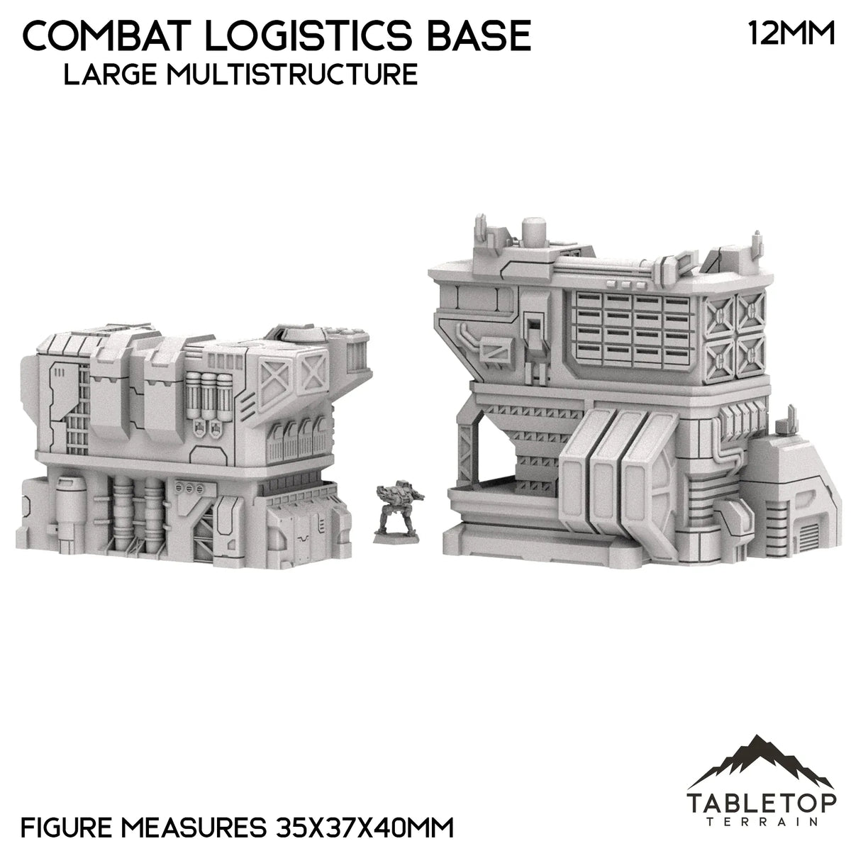 Combat Logistics Base TechScape - 6-12mm