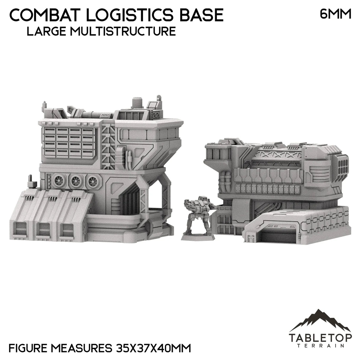 Combat Logistics Base TechScape - 6-12mm