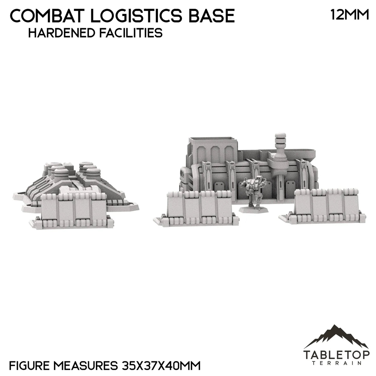 Combat Logistics Base TechScape - 6-12mm