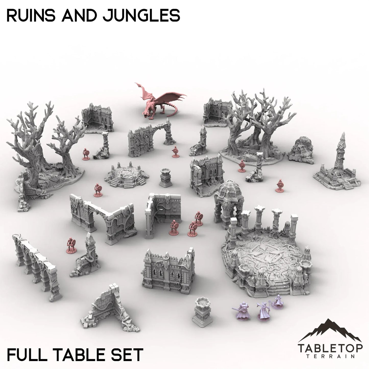 Competitive Fantasy Ruins and Jungles