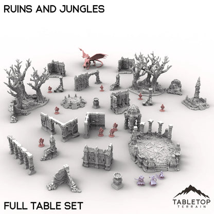 Competitive Fantasy Ruins and Jungles