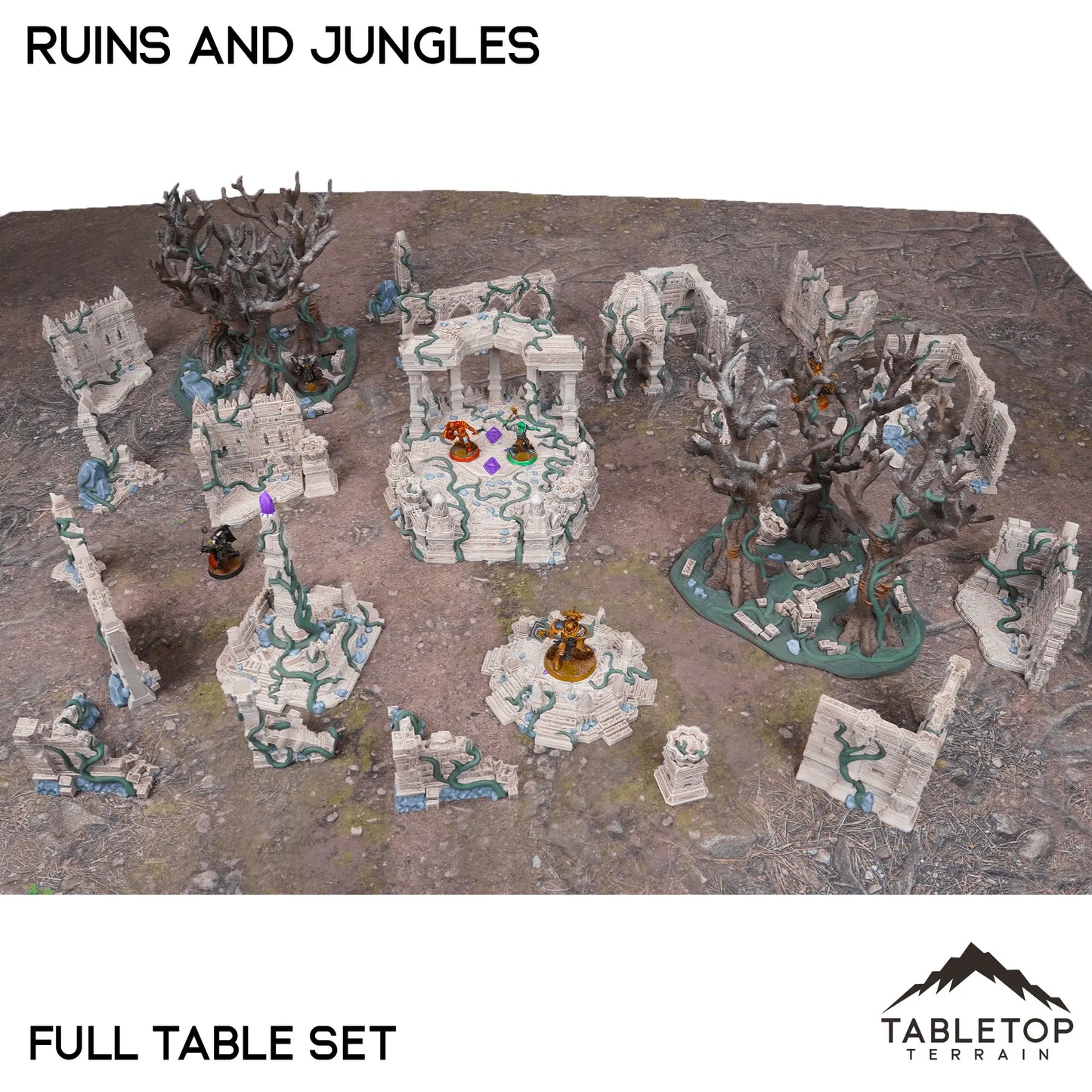Competitive Fantasy Ruins and Jungles