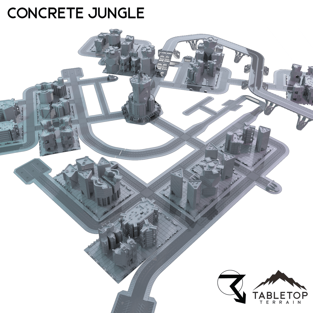 Concrete Jungle TechScape - 6mm