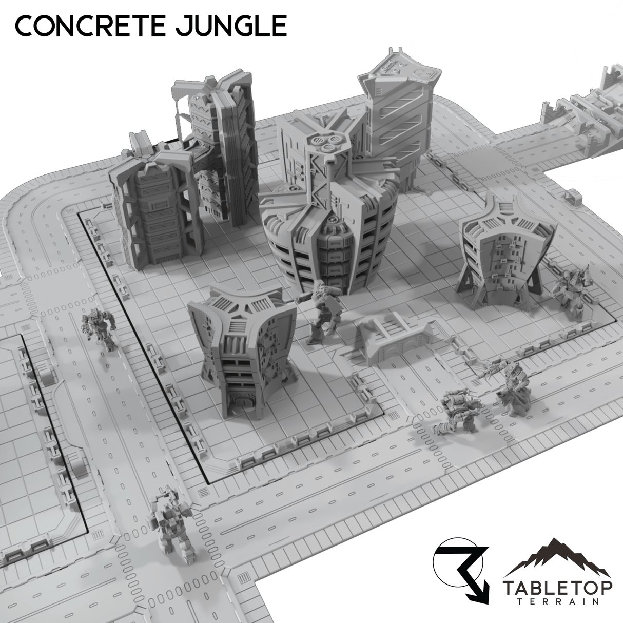 Concrete Jungle TechScape - 6mm
