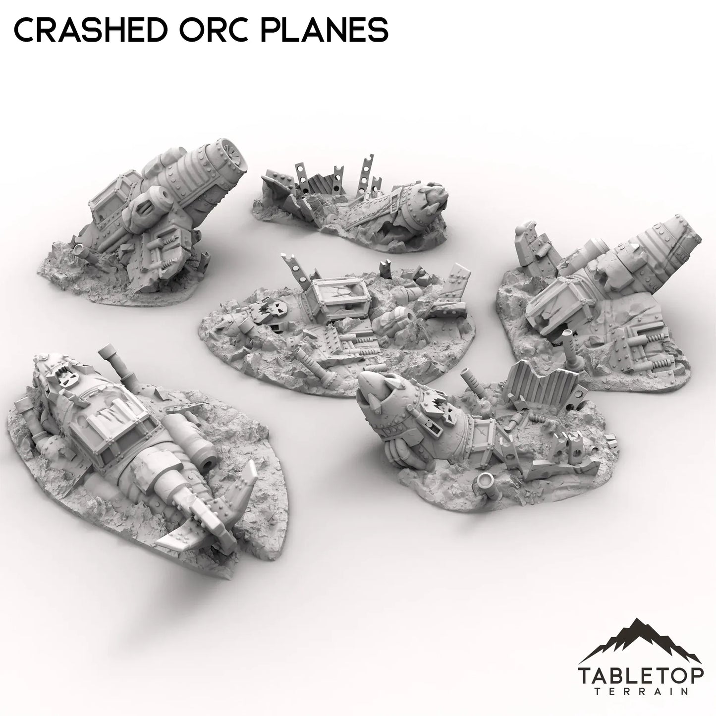Crashed Ork Planes