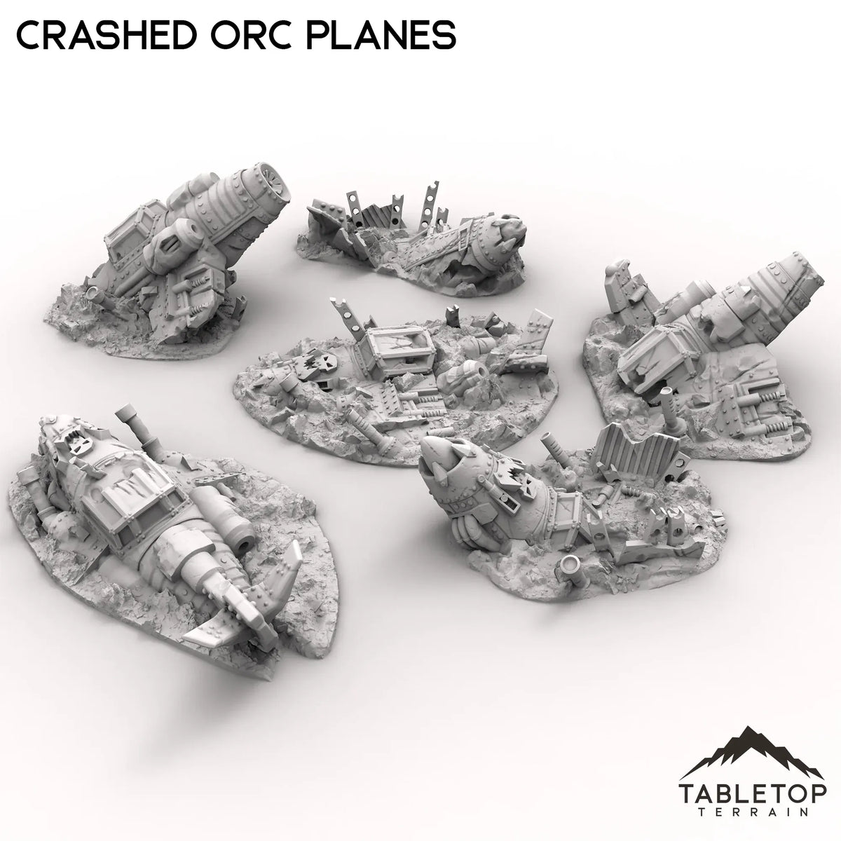 Crashed Orc Planes