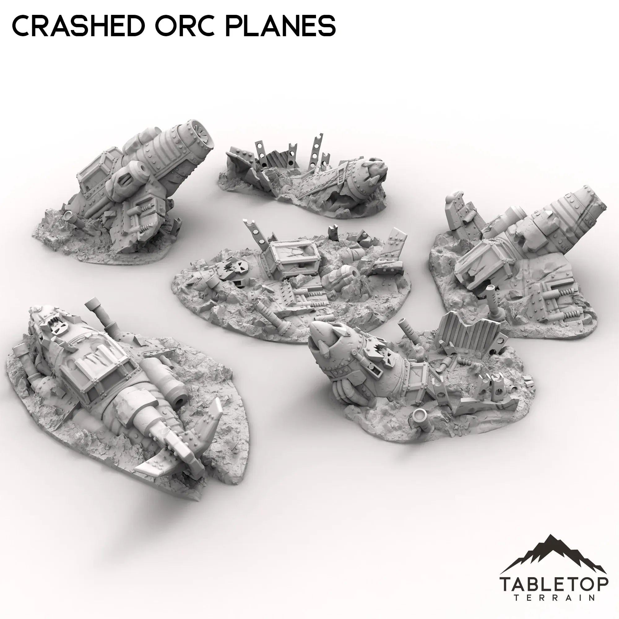 Crashed Ork Planes