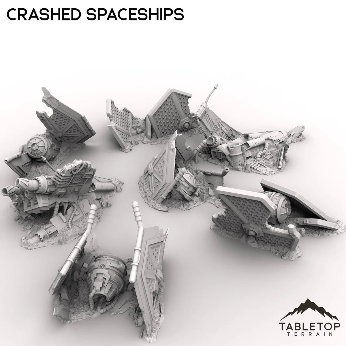 Crashed Spaceships