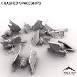 Crashed Spaceships