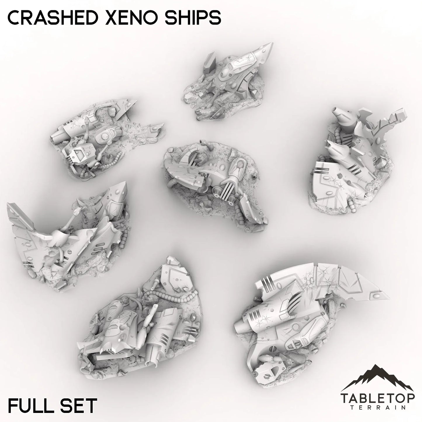 Crashed Xeno Ships