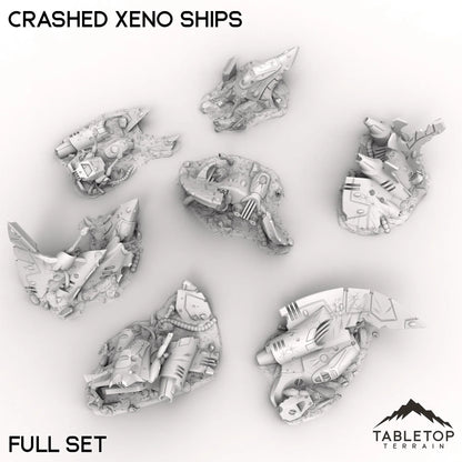Crashed Xeno Ships