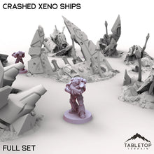 Crashed Xeno Ships