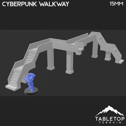 Cyberpunk Walkway - Cyberpunk Terrain