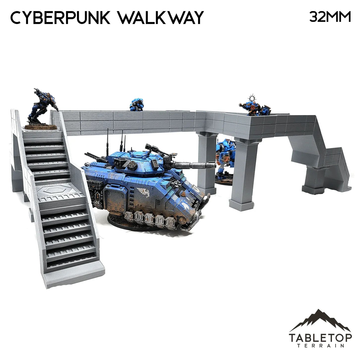 Cyberpunk Walkway - Cyberpunk Terrain