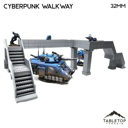 Cyberpunk Walkway - Cyberpunk Terrain