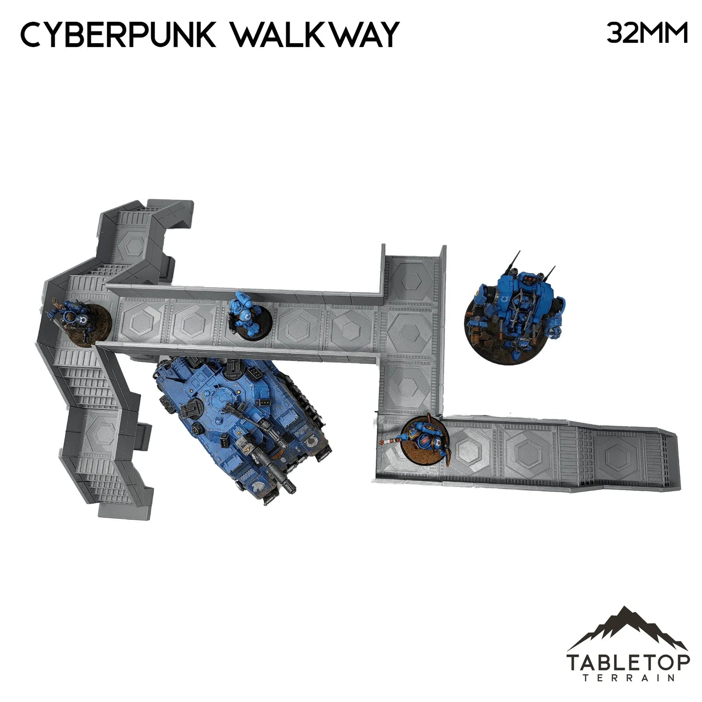 Cyberpunk Walkway - Cyberpunk Terrain