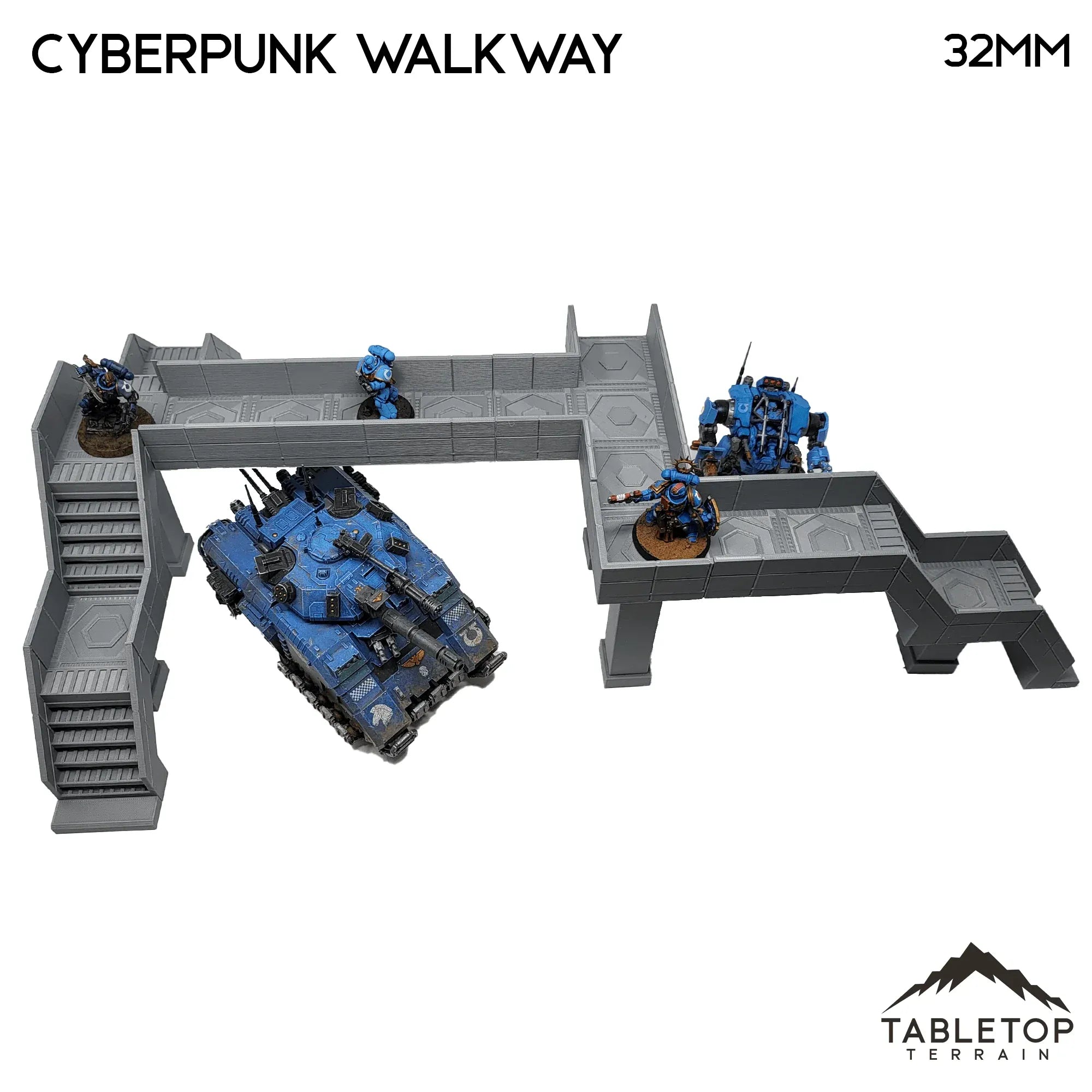 Cyberpunk Walkway - Cyberpunk Terrain