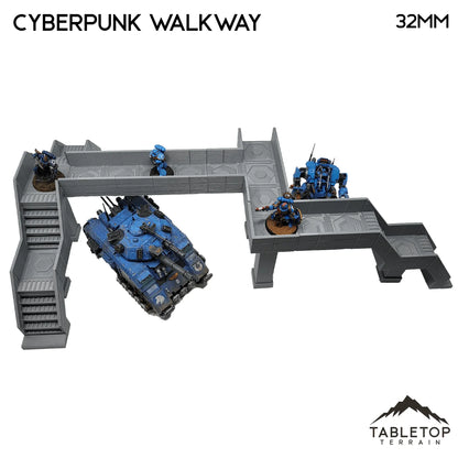 Cyberpunk Walkway - Cyberpunk Terrain