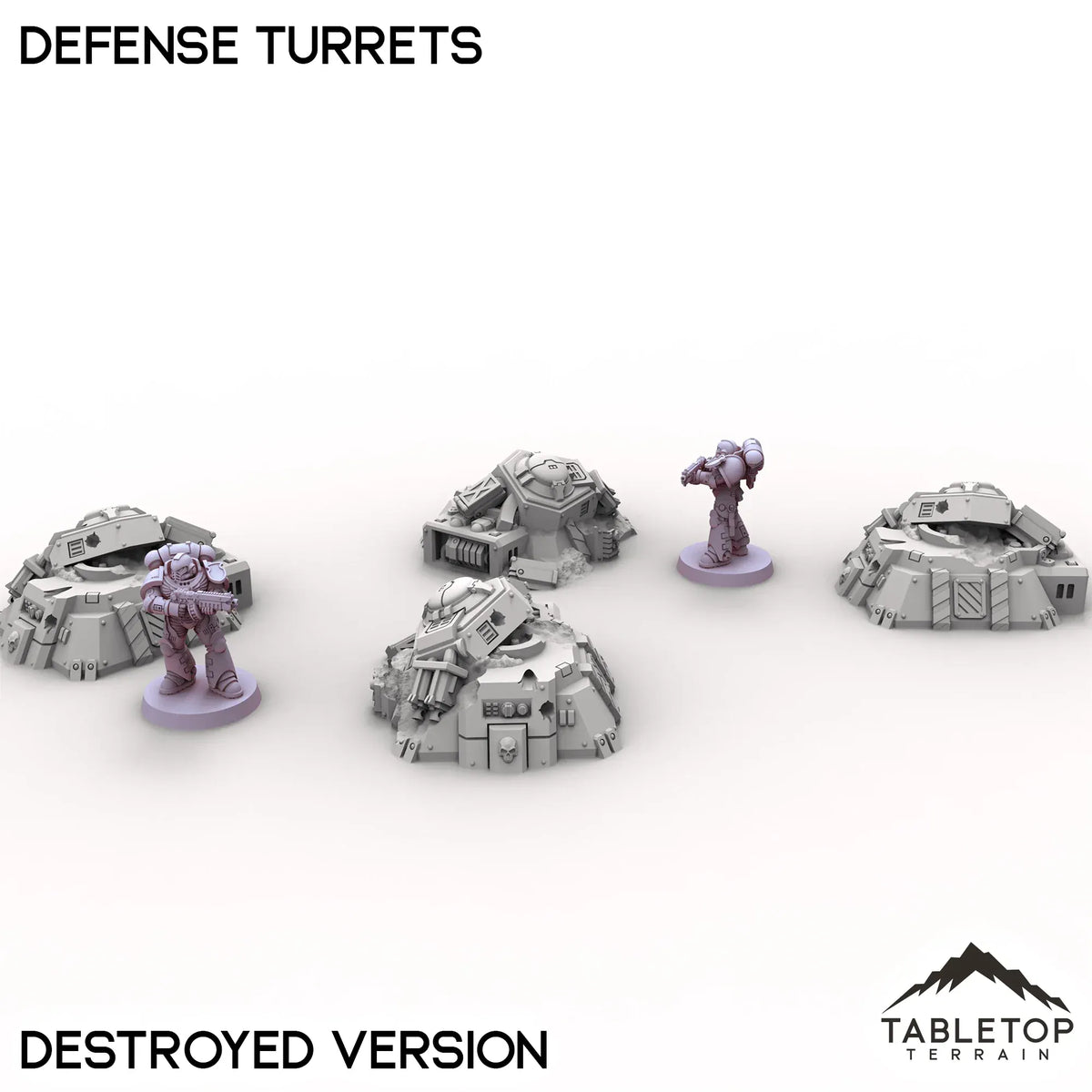 Tirerets Defense Turrets - Chapters Headquarter – Wargame Portal