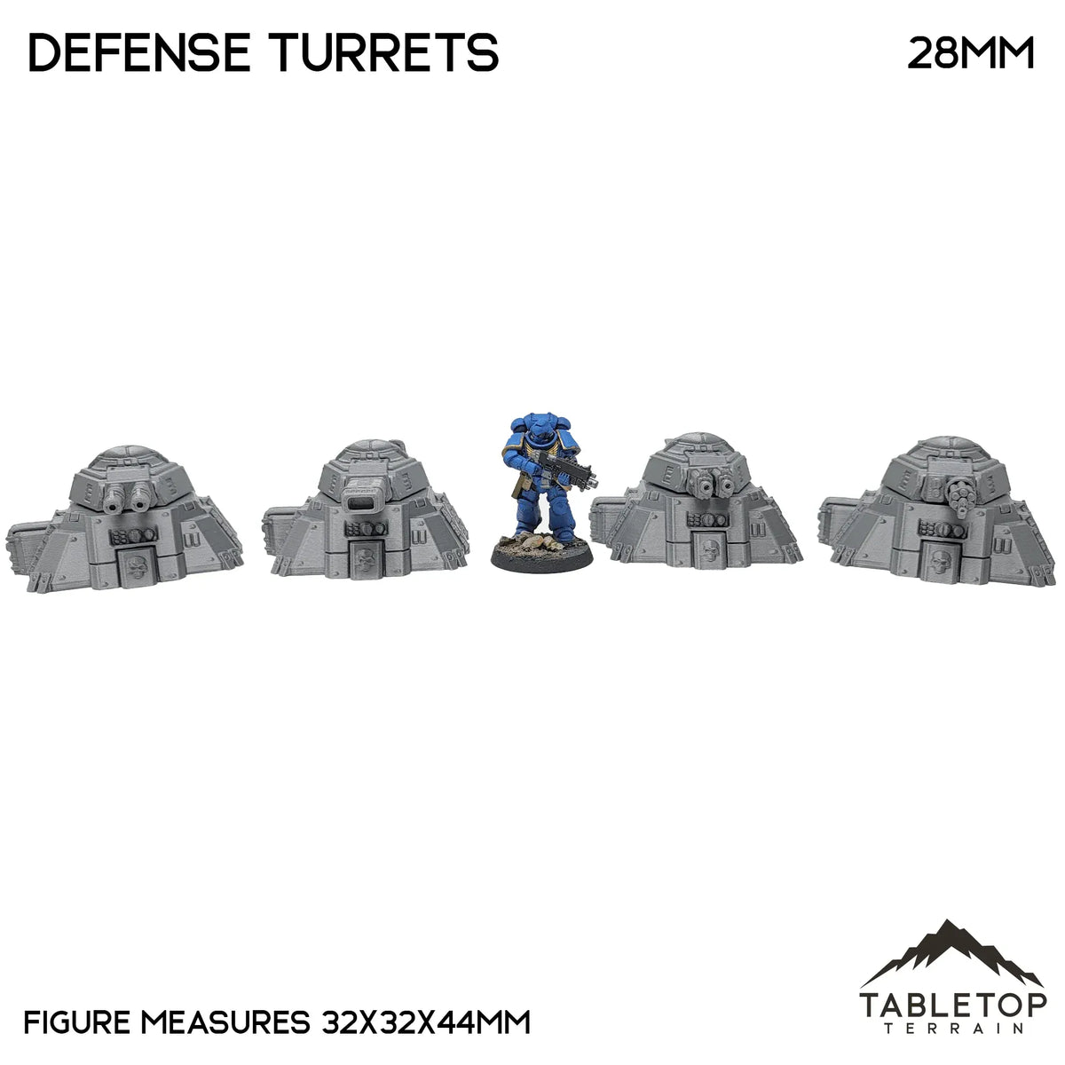 Tirerets Defense Turrets - Chapters Headquarter – Wargame Portal