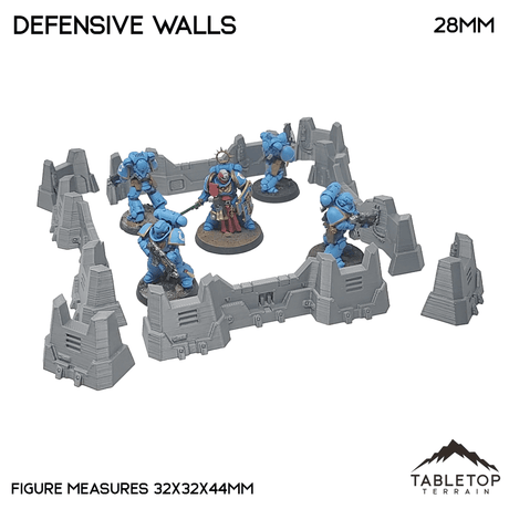 Defensive Walls - Chapters Headquarter