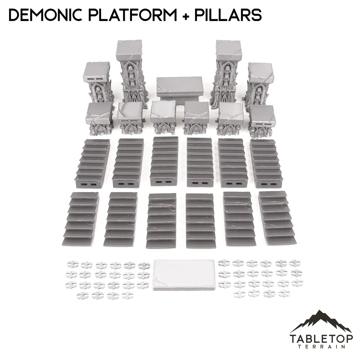 Demonic Platforms and Pillars - Resistance of Darkness