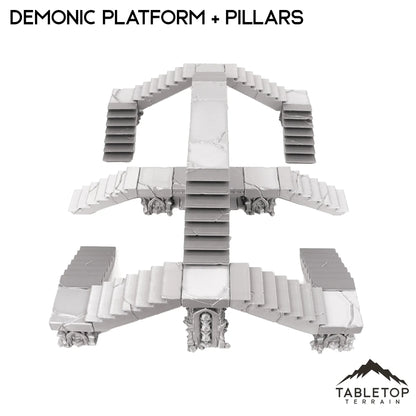 Demonic Platforms and Pillars - Resistance of Darkness