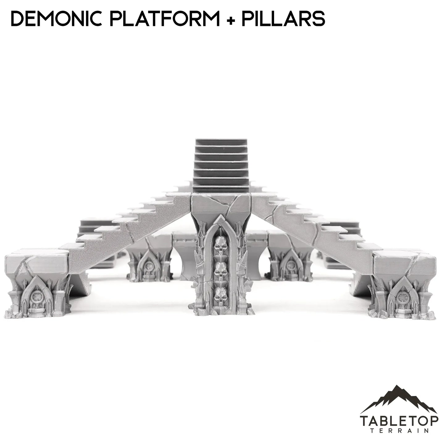 Demonic Platforms and Pillars - Resistance of Darkness