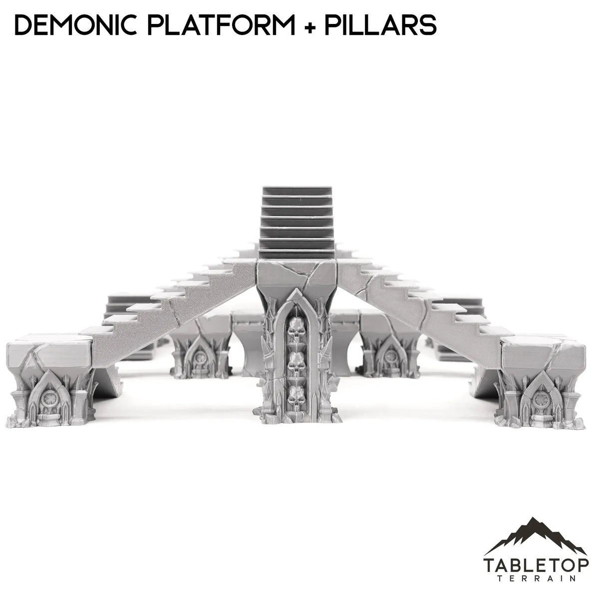 Demonic Platforms and Pillars - Resistance of Darkness