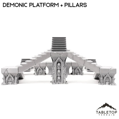 Demonic Platforms and Pillars - Resistance of Darkness