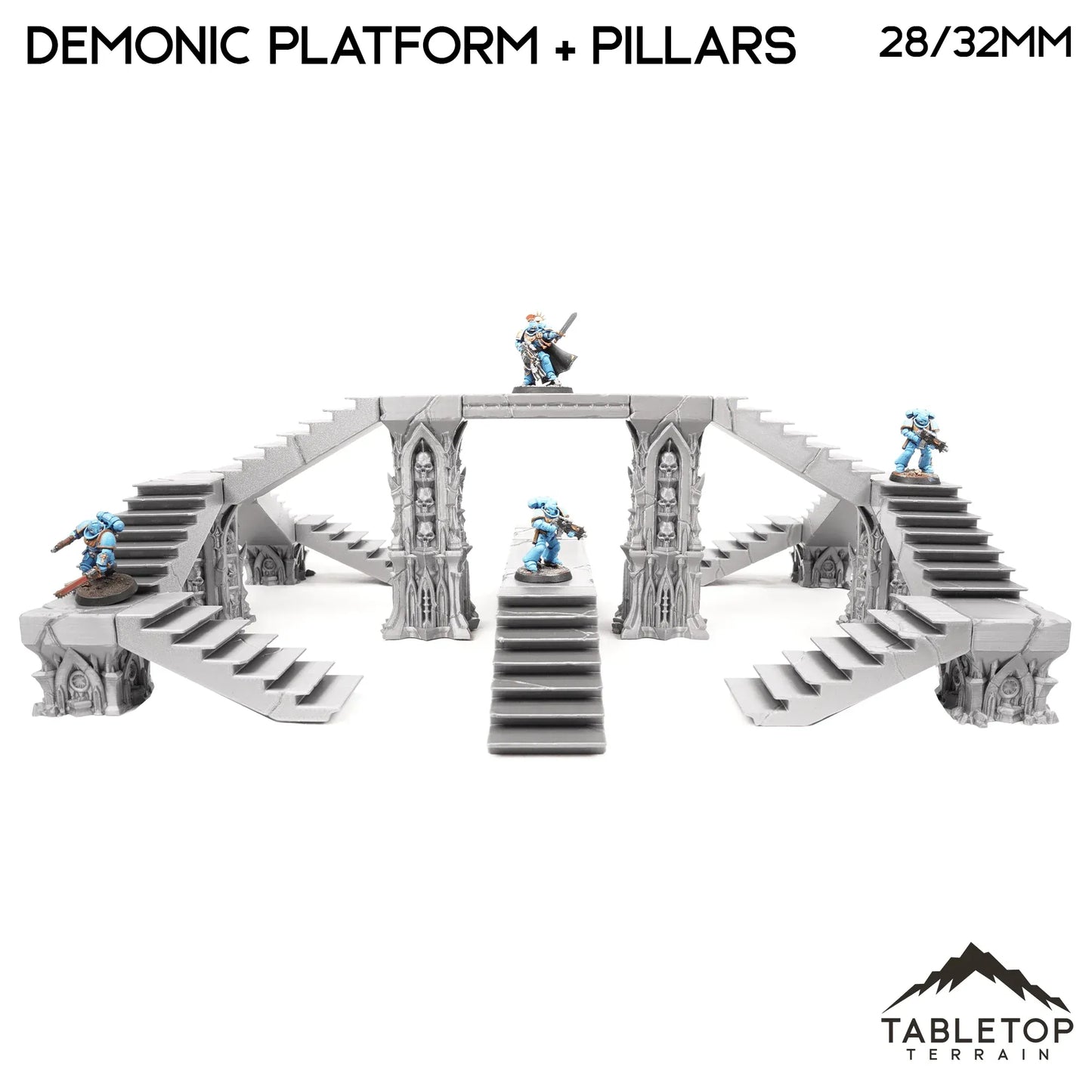 Demonic Platforms and Pillars - Resistance of Darkness