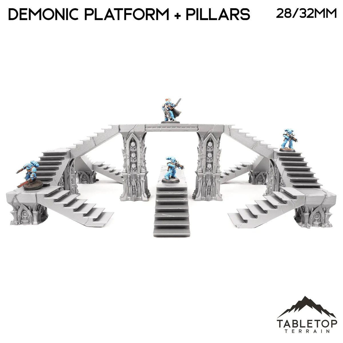 Demonic Platforms and Pillars - Resistance of Darkness