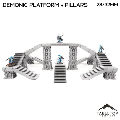 Demonic Platforms and Pillars - Resistance of Darkness
