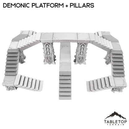 Demonic Platforms and Pillars - Resistance of Darkness