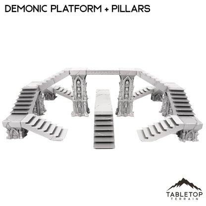 Demonic Platforms and Pillars - Resistance of Darkness