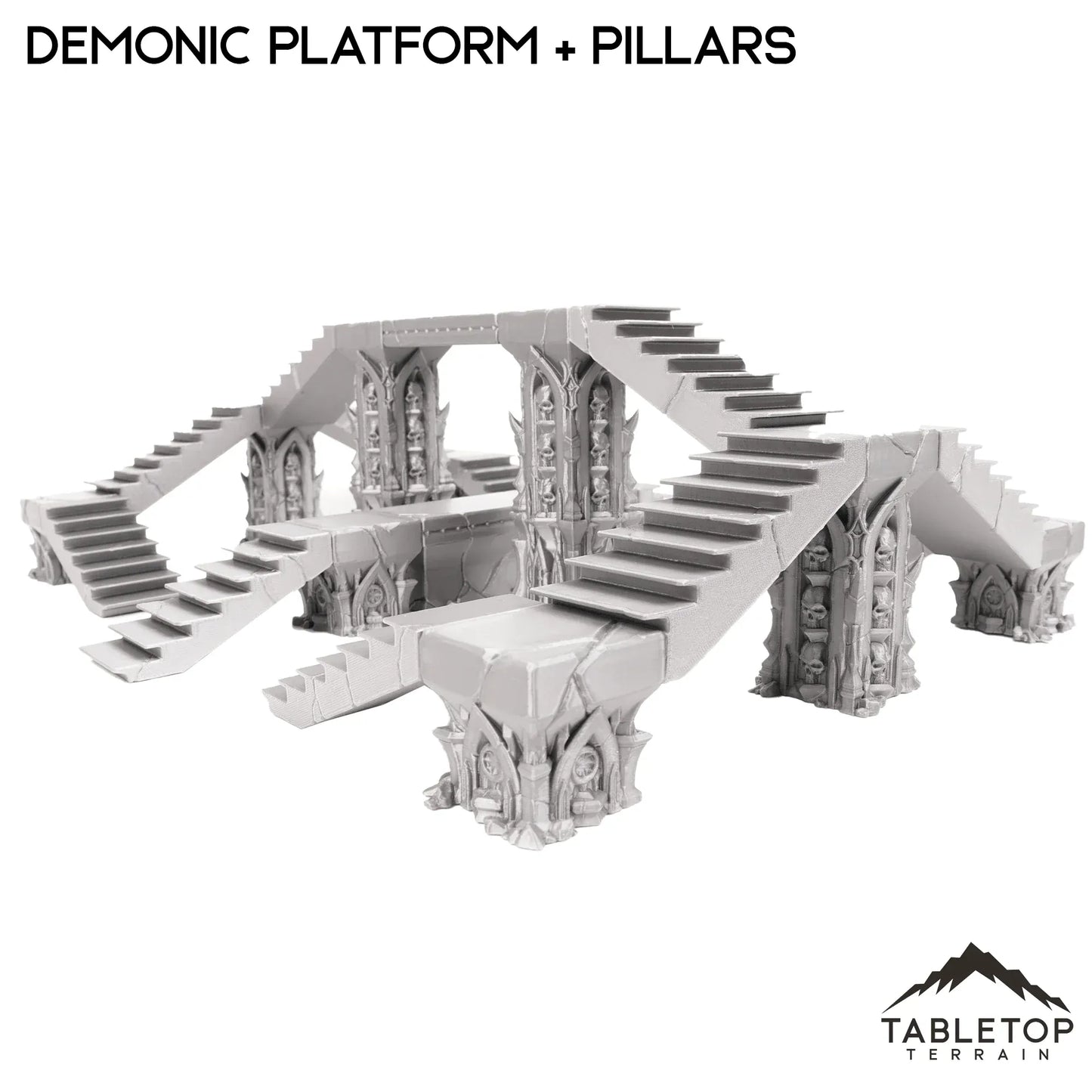 Demonic Platforms and Pillars - Resistance of Darkness