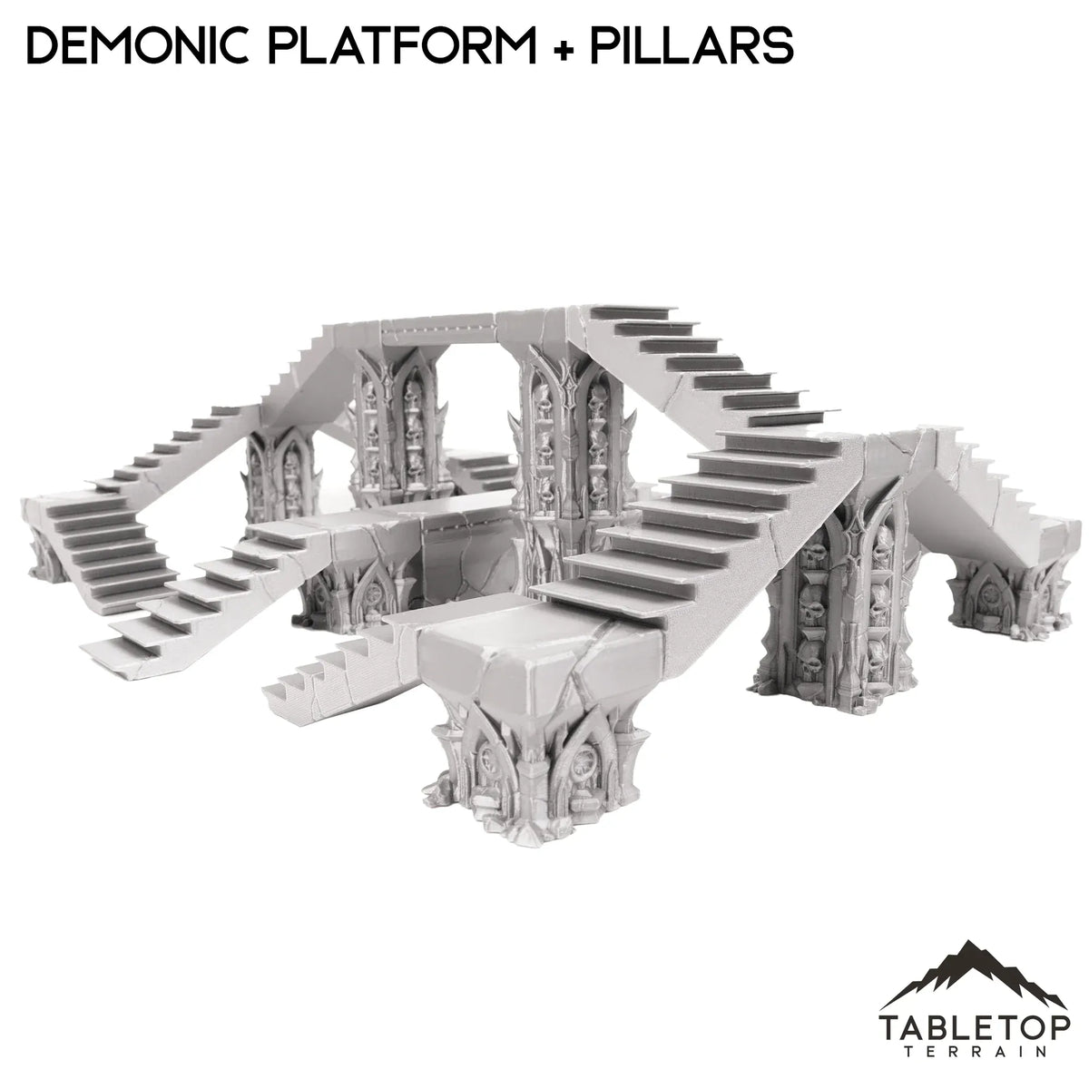 Demonic Platforms and Pillars - Resistance of Darkness