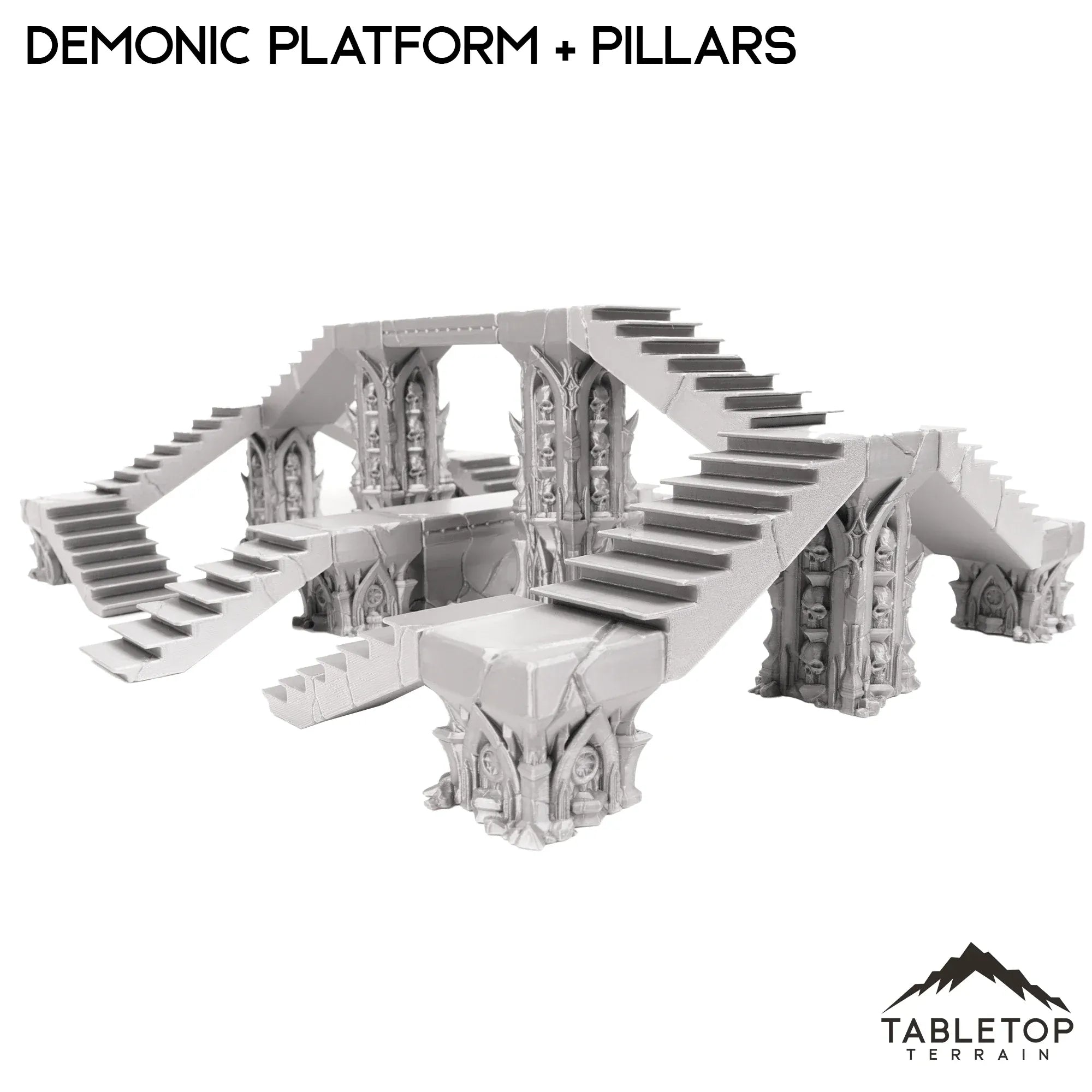 Demonic Platforms and Pillars - Resistance of Darkness