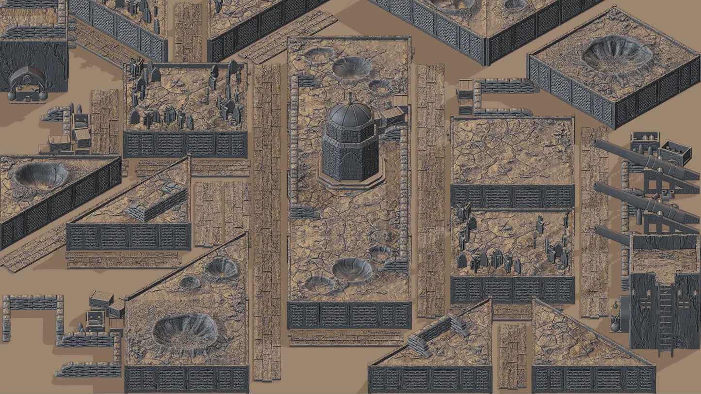 Desert Trench Wars - Full Table Collection