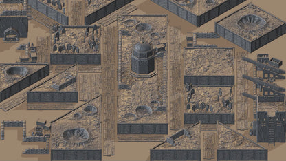 Desert Trench Wars - Full Table Collection
