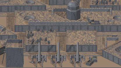 Desert Trench Wars - Full Table Collection