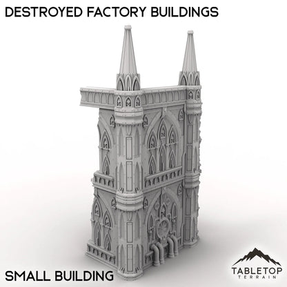 Destroyed Factory Buildings