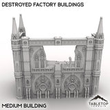 Destroyed Factory Buildings