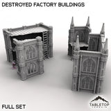 Destroyed Factory Buildings