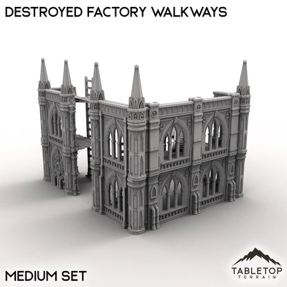 Destroyed Factory Walkways