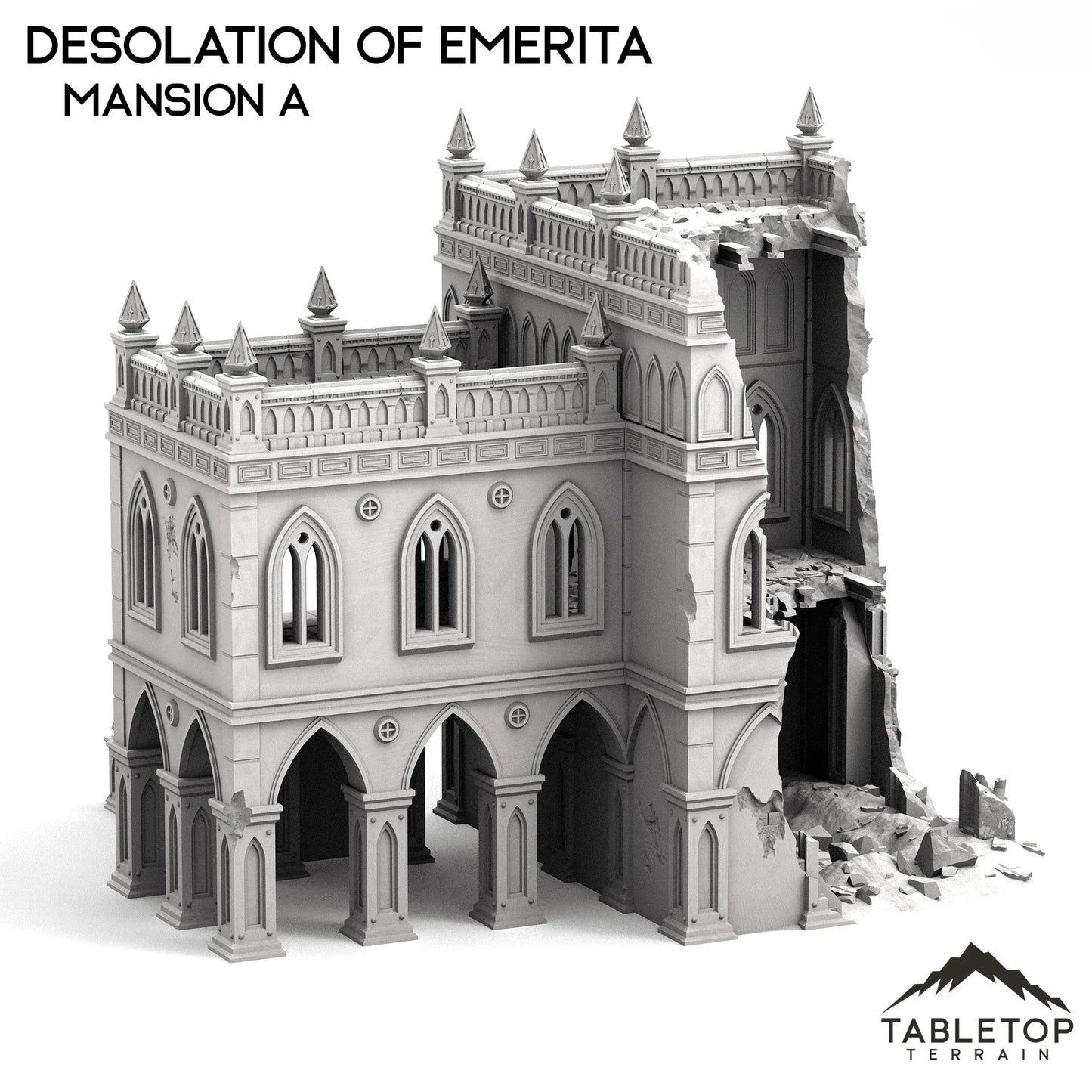 Destroyed Mansions - The Desolation of Emerita