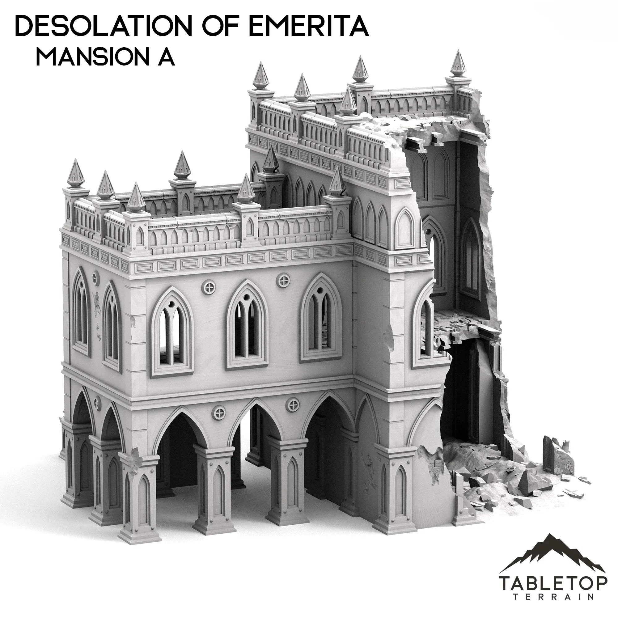 Destroyed Mansions - The Desolation of Emerita