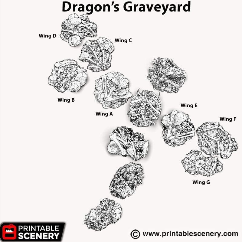 Dragon's Graveyard - Fantasy Terrain